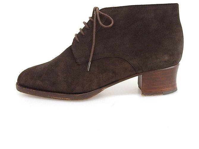 Autre Marque Stivaletti in suede Paraboot Marrone - vista 4