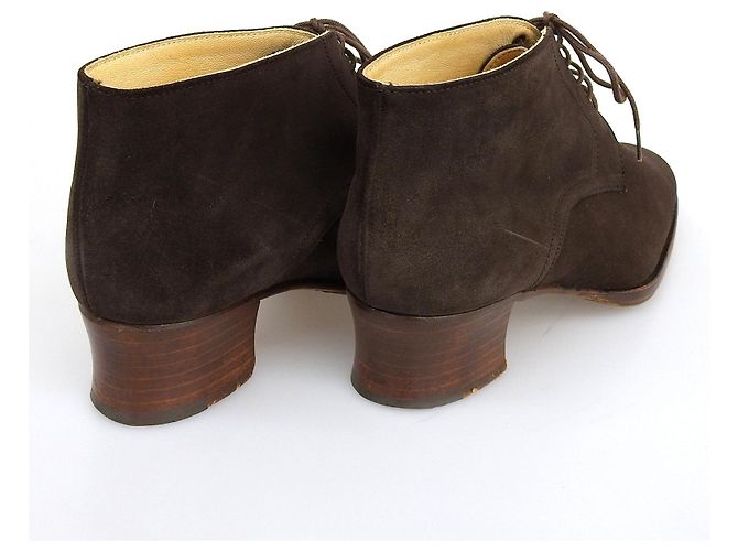 Autre Marque Stivaletti in suede Paraboot Marrone - vista 5