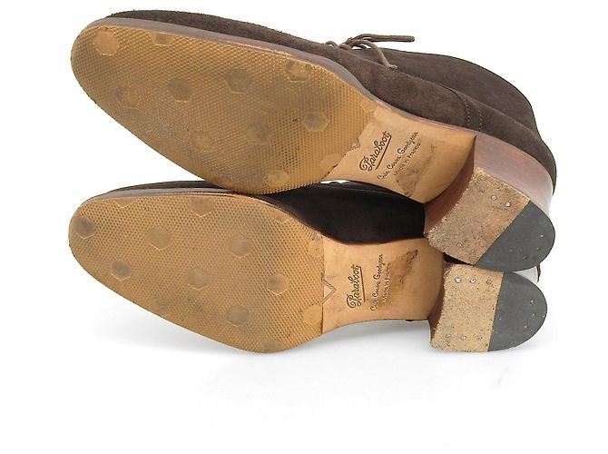Autre Marque Stivaletti in suede Paraboot Marrone - vista 6