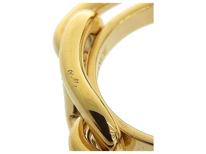Ring Anello per sciarpa Hermès Legato Chne D'oro - vista 7