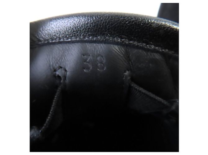 Mocassini in pelle Jules Medor di Hermès Nero - vista 11