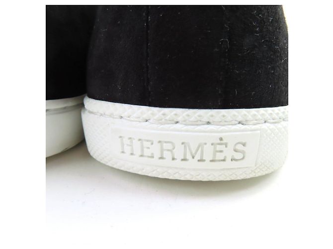 Mocassini in pelle Jules Medor di Hermès Nero - vista 9