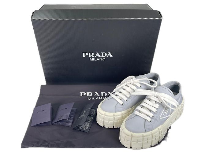 Re-Nylon Sneakers von Prada Blau - Ansicht 2
