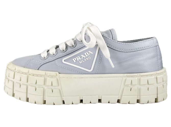 Re-Nylon Sneakers von Prada Blau - Ansicht 3