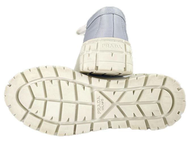 Re-Nylon Sneakers von Prada Blau - Ansicht 7