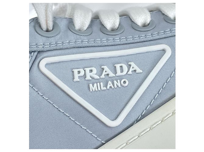 Re-Nylon Sneakers von Prada Blau - Ansicht 8