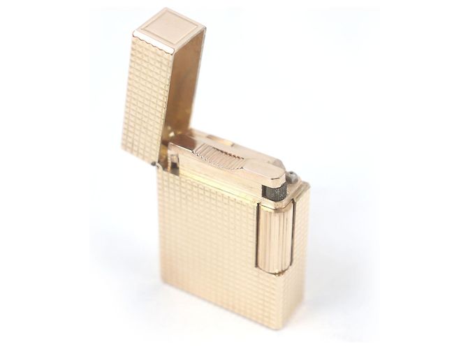 Autre Marque Briquet à tête en diamant Dupont Line 1 Doré - vue 3