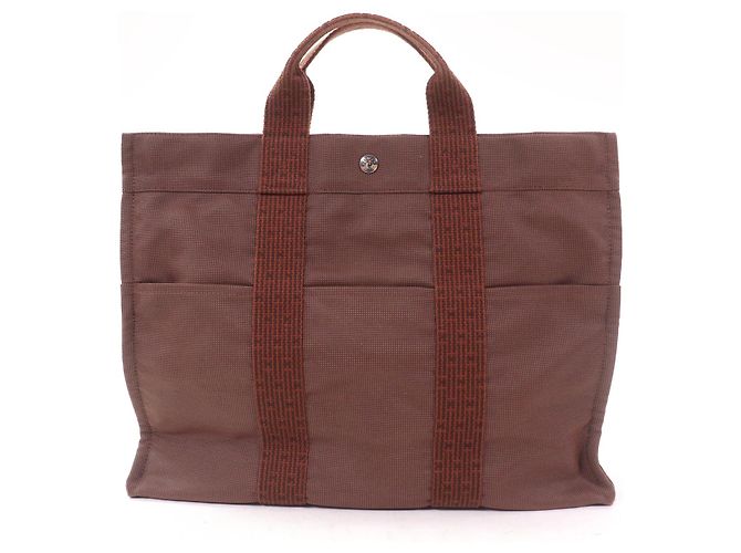 Market Her Line Handtasche von Hermès Braun - Ansicht 2