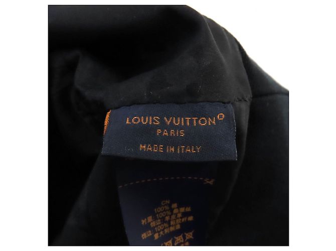 Cappello Bucket LV City in cotone Louis Vuitton Nero - vista 6
