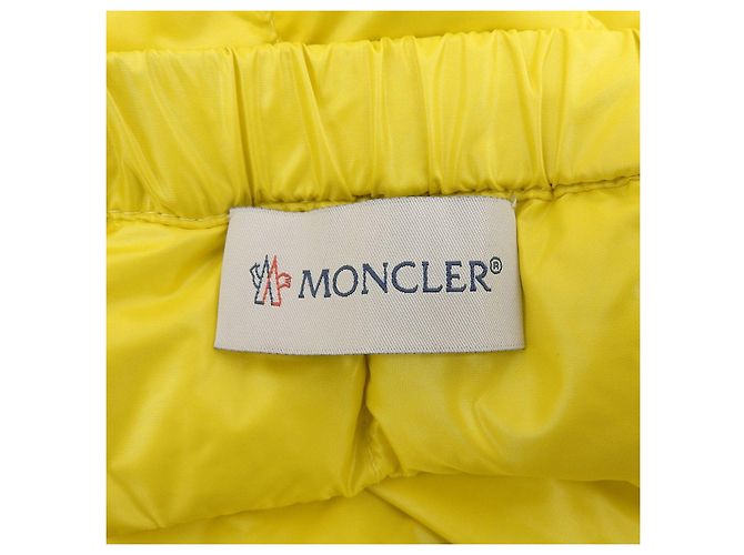 Falda de nylon Moncler Amarillo - vista 5