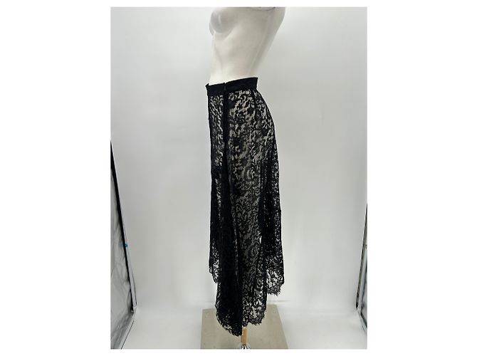 Autre Marque Falda de encaje negro - vista 4