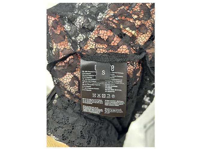 Autre Marque Falda de encaje negro - vista 6
