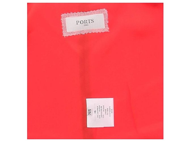Stola in seta rossa Ports 1961 Rosso - vista 3
