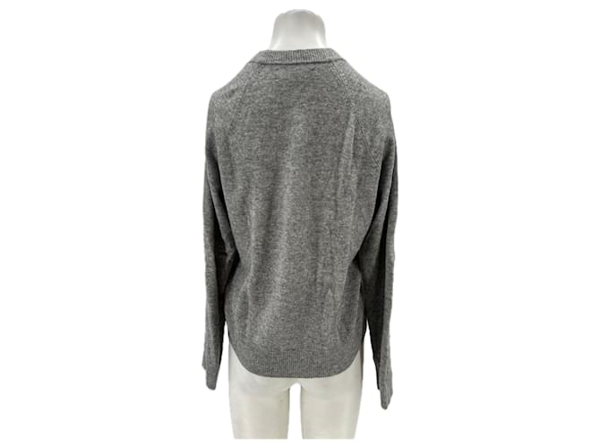 Samsoe & Samsoe Suéter cinza em cashmere - vista 2