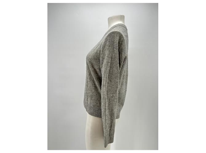 Samsoe & Samsoe Suéter cinza em cashmere - vista 4
