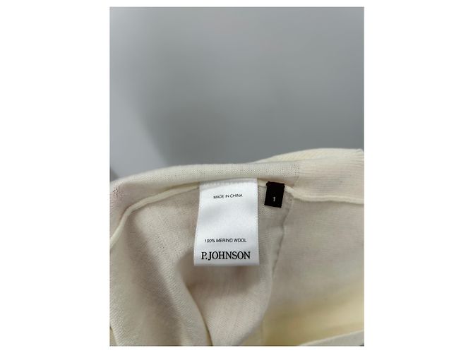 Autre Marque Col roulé beige sans manches en laine - view 6