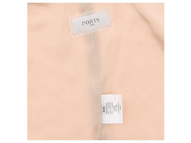 Ports 1961 Stola sabbia in seta Beige - vista 3