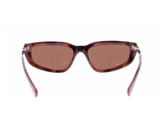 Autre Marque Gafas de sol marrones Castaño - vista 3
