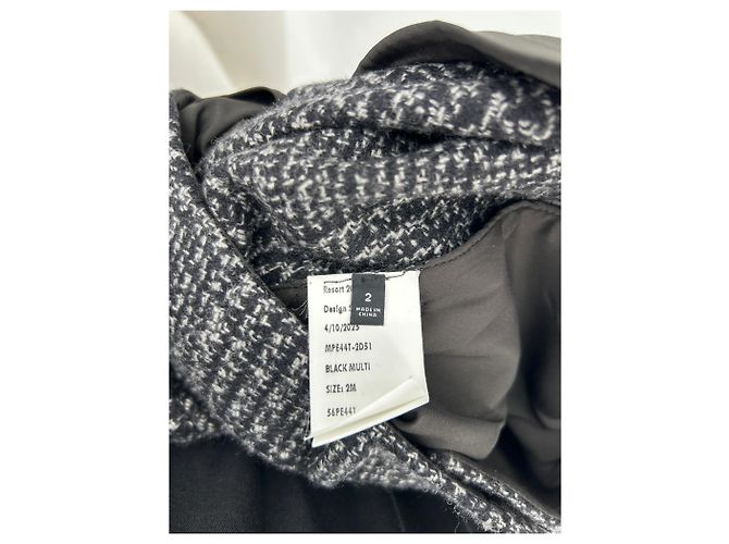 Autre Marque Calça xadrez de cashmere e lã Cinza antracite - vista 4