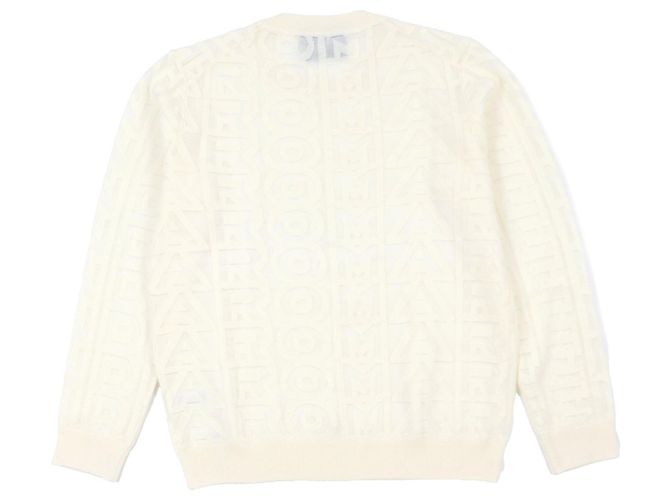 Fendi×Marc Jacobs FZX131 Wollstrick Langarm-T-Shirt - Ansicht 3