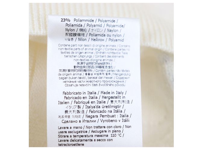 Fendi×Marc Jacobs FZX131 Wollstrick Langarm-T-Shirt - Ansicht 8