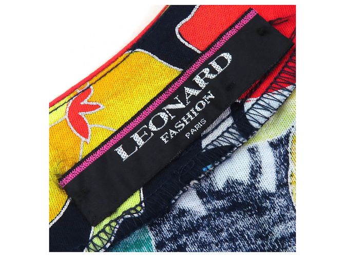 Autre Marque Camiseta de algodón con estampado floral LEONARD FASHION Azul - vista 6