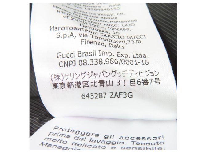 Chaqueta de Lana Gucci Negro - vista 13