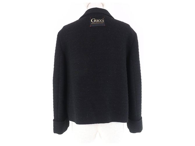 Chaqueta de Lana Gucci Negro - vista 3
