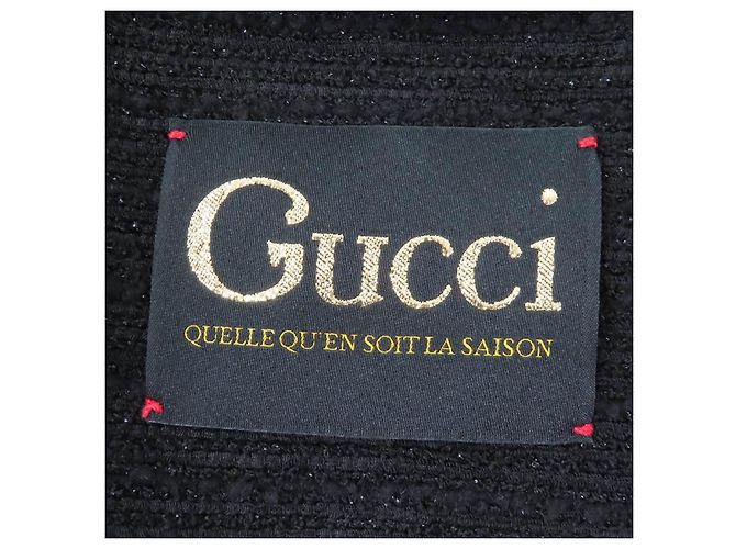 Chaqueta de Lana Gucci Negro - vista 7