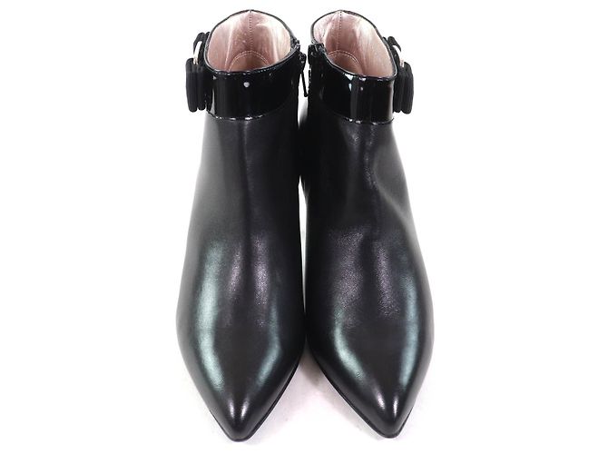 Botines de charol Vara de Salvatore Ferragamo Negro - vista 4