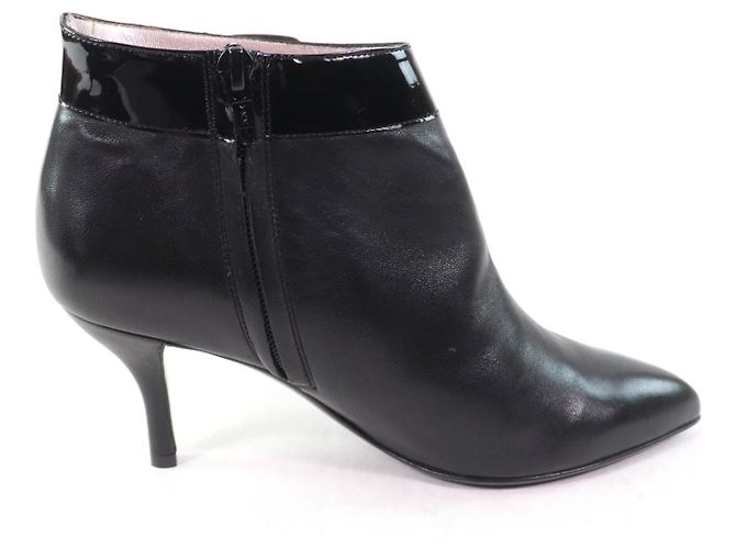 Botines de charol Vara de Salvatore Ferragamo Negro - vista 6