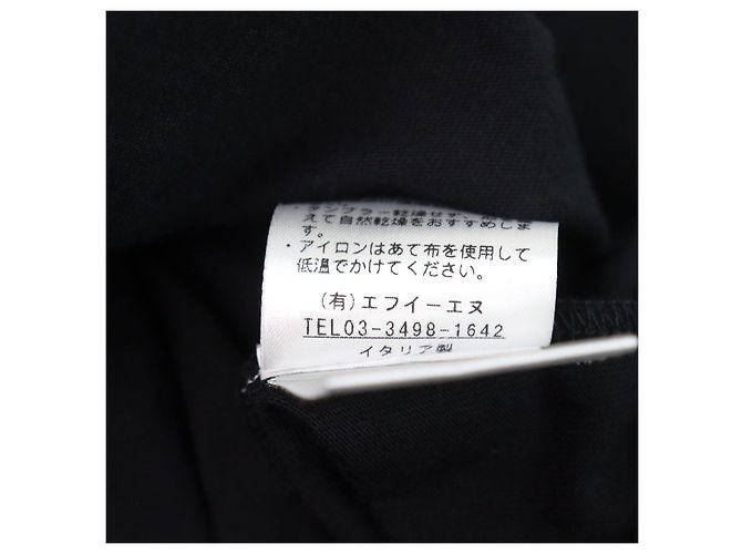 Autre Marque Camiseta de algodón ANTICIPO INZOLIA Negro - vista 9