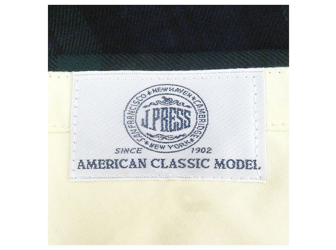 Autre Marque Conjunto de traje de lana de 3 piezas J.PRESS ARAMIS Azul Azul marino - vista 17