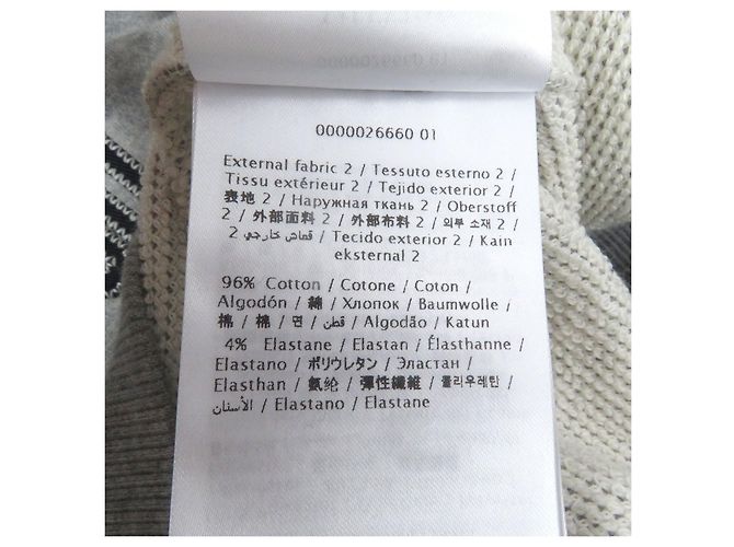 Sudadera de algodón nylon con logo bordado de Valentino Gris - vista 7