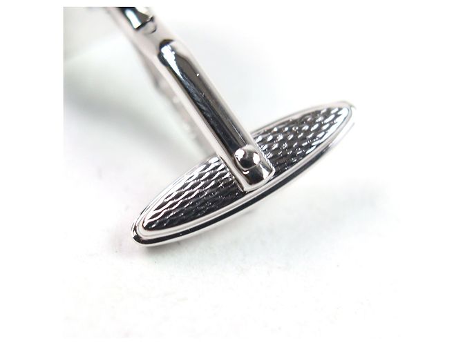 Alfred Dunhill Gemelli rotondi Dunhill in argento Rosso - vista 8