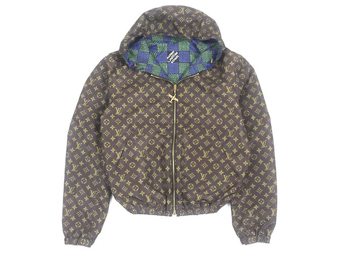 Sudadera de poliéster Louis Vuitton Verde - vista 2
