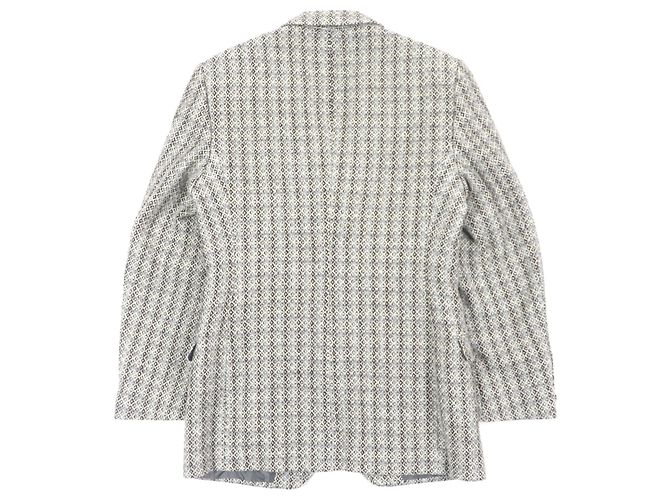 Chaqueta de lana Yves Saint Laurent rive gauche Castaño - vista 3