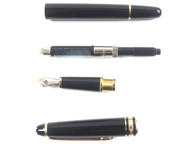 Pluma Montblanc Meisterstück Negro - vista 3
