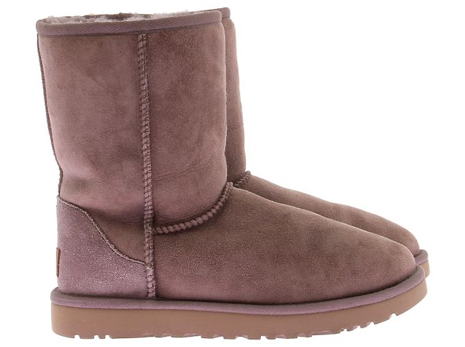 Ugg Taupe-Fellstiefel Braun - Ansicht 2