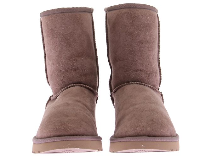Ugg Taupe-Fellstiefel Braun - Ansicht 4