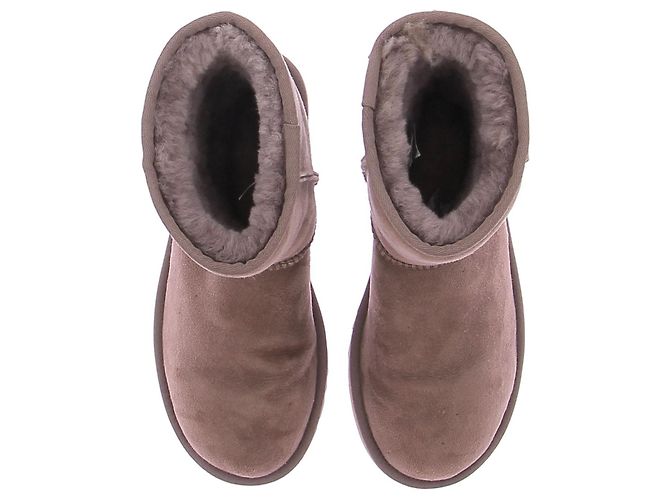 Ugg Taupe-Fellstiefel Braun - Ansicht 6