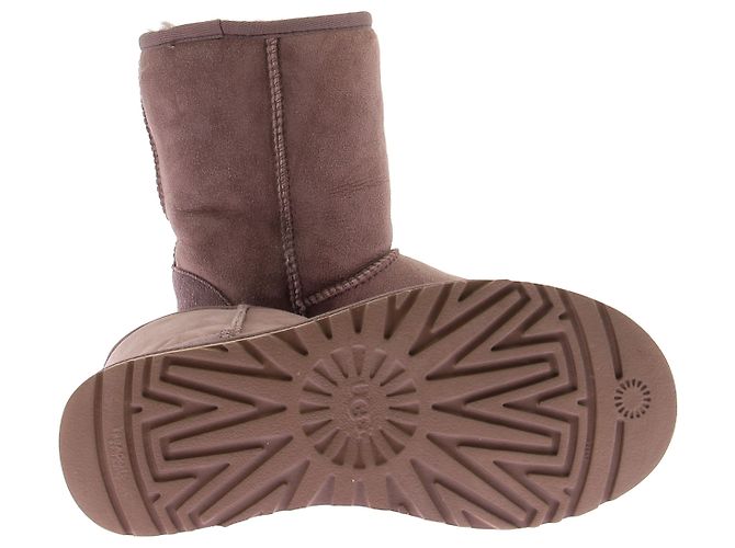 Ugg Taupe-Fellstiefel Braun - Ansicht 7