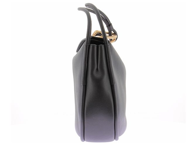 Borsa a mano Mulberry in pelle nera Nero - vista 3