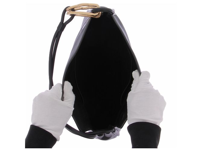 Borsa a mano Mulberry in pelle nera Nero - vista 6