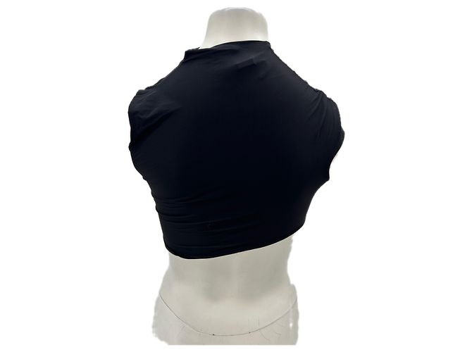 Autre Marque AMAZUIN Asymmetrisches Top Schwarz - Ansicht 2