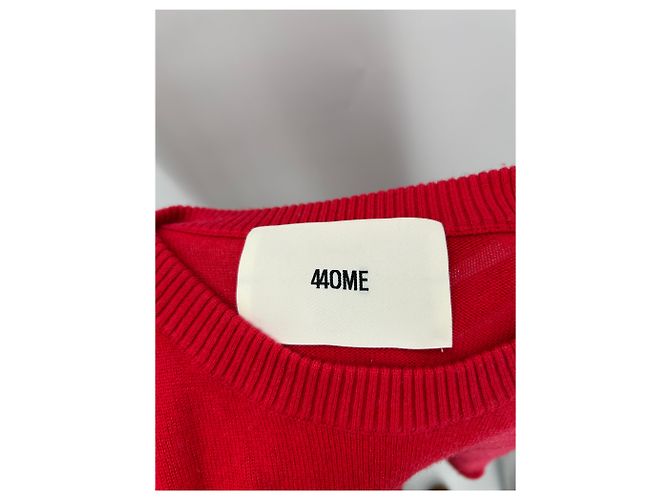 Autre Marque Suéter de lana rojo 440ME Roja - vista 5