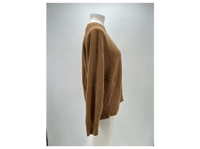Eric Bompard Suéter marrom de cashmere - vista 3