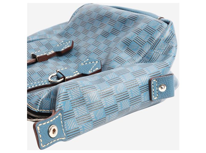 Moreau Blaues Mini-Duffle-Bag - Ansicht 10
