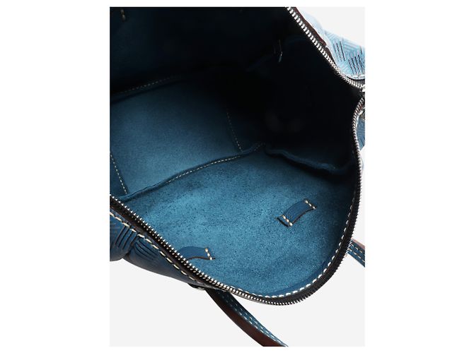 Moreau Blaues Mini-Duffle-Bag - Ansicht 7