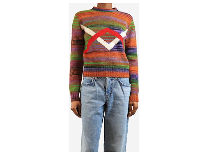 Loewe Gestreifter Pullover in mehreren Farben - Größe S Mehrfarben - Ansicht 3